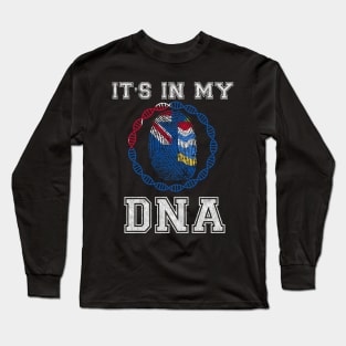 Cayman Islands  It's In My DNA - Gift for Caymanian From Cayman Islands Long Sleeve T-Shirt